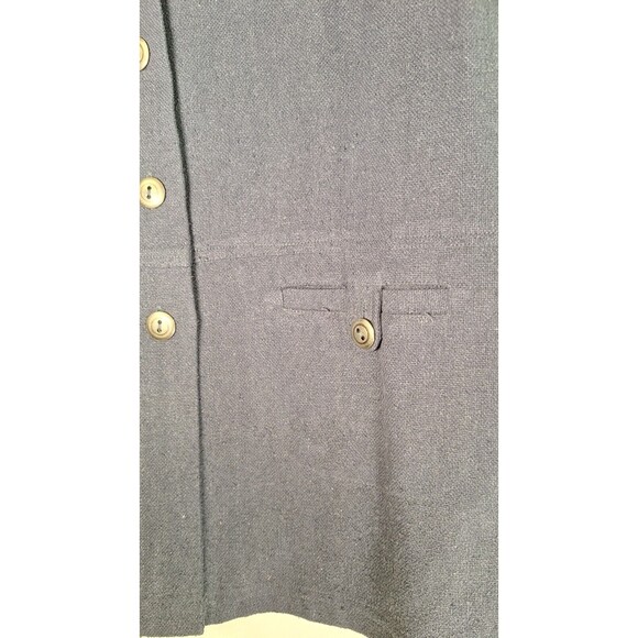 Vtg PAUL REID Silk Textured Button Up Jacket Women Sz S Quiet Luxury Workwear - Picture 5 of 8